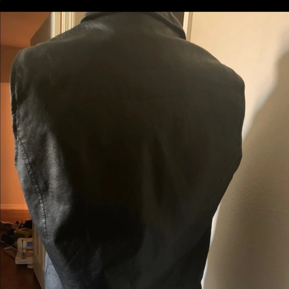 Halston leather vest - Picture 2 of 5